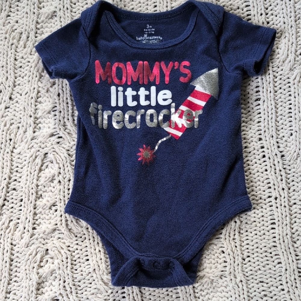 Baby Starters 3mo Firecracker Bodysuit